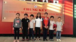 Học sinh Tiểu học Kim Đồng đạt nhiều giải thưởng cao môn Cờ Vua, Cờ Tướng trong hội thi Chung kết Thể thao quận Ba Đình