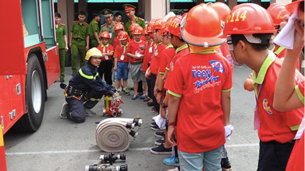 Quận Ba Đình: Triển khai thực hiện mô hình thí điểm “Trường học an toàn phòng cháy, chữa cháy”