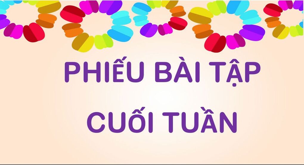 Phiếu ôn tập môn Tiếng Việt cuối kì II – Lớp 5
