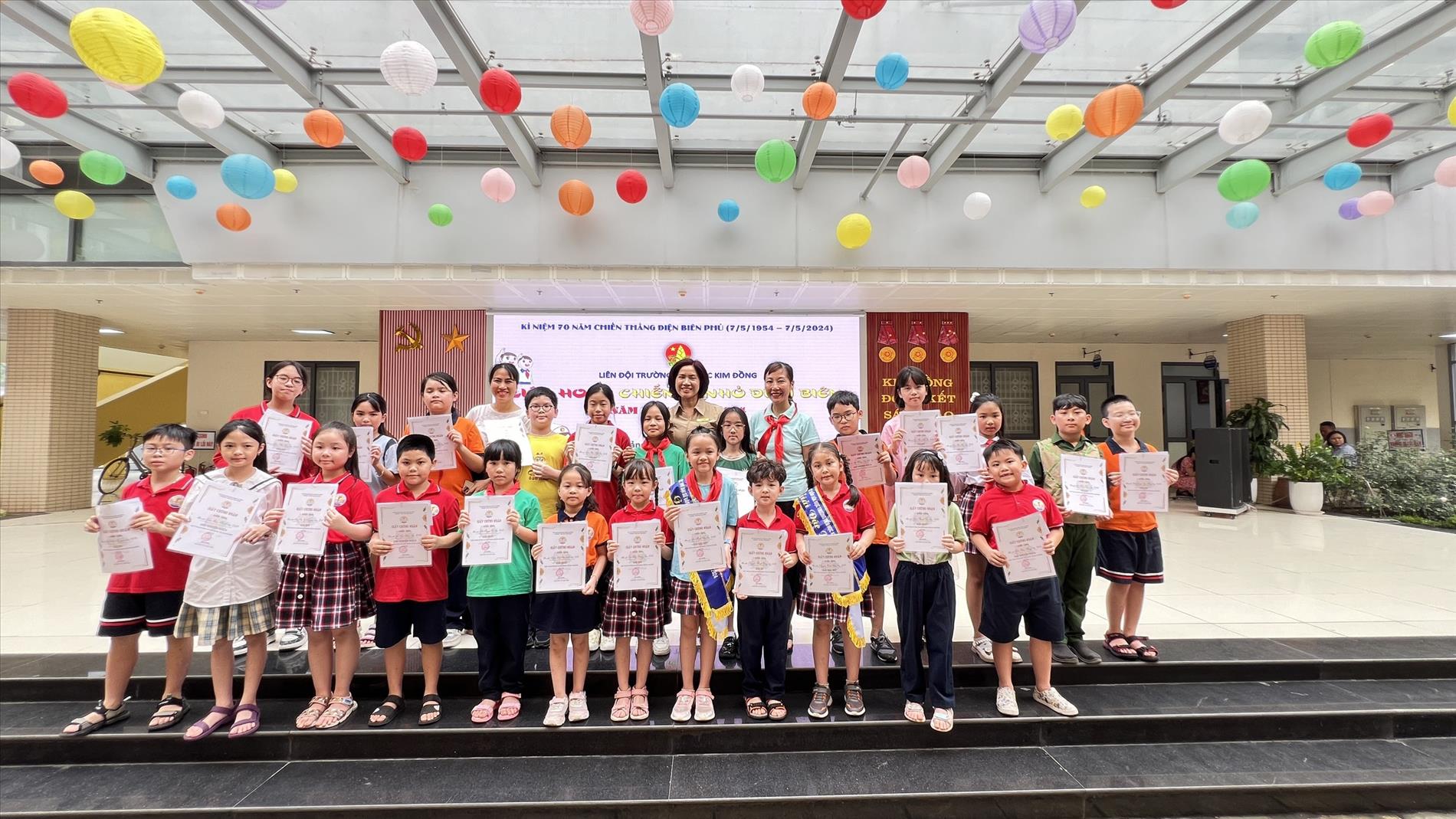 Những “Đại sứ Văn hoá đọc” Trường Tiểu học Kim Đồng cùng nhau lan toả tình yêu đọc sách